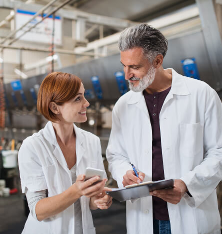 Team meets to discuss food safety compliance